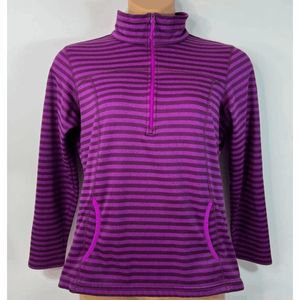 NEW Womens Large COLUMBIA Mountain Run Half Zip Fleece Pullover Jacket XK1456562